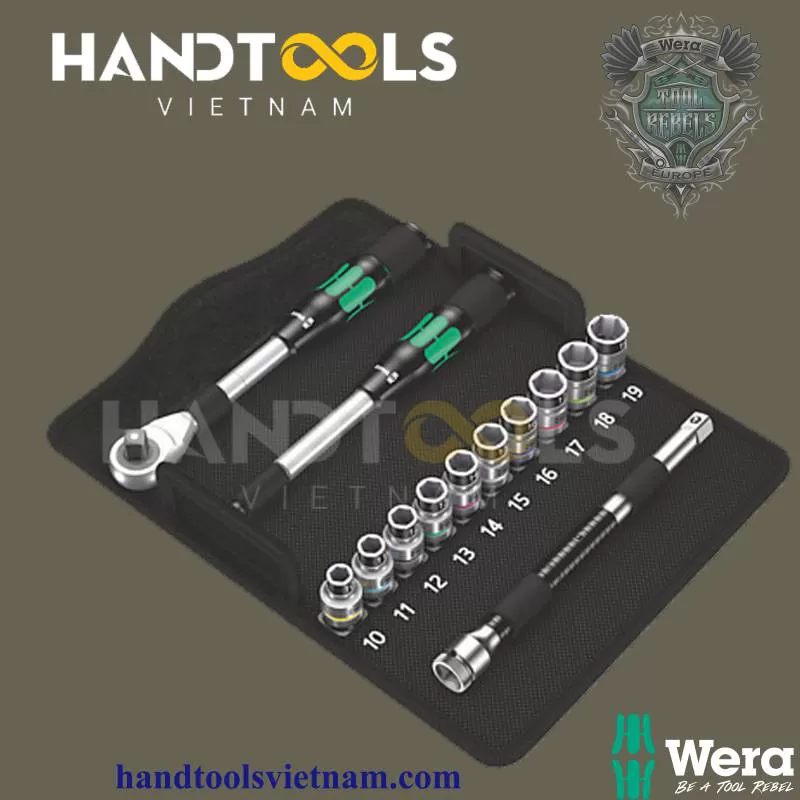 Bộ Tuýp Wera 1/2 Inch Hệ Mét 8006 SC 13 Chi Tiết – 0500409001 – Handtools Việt Nam