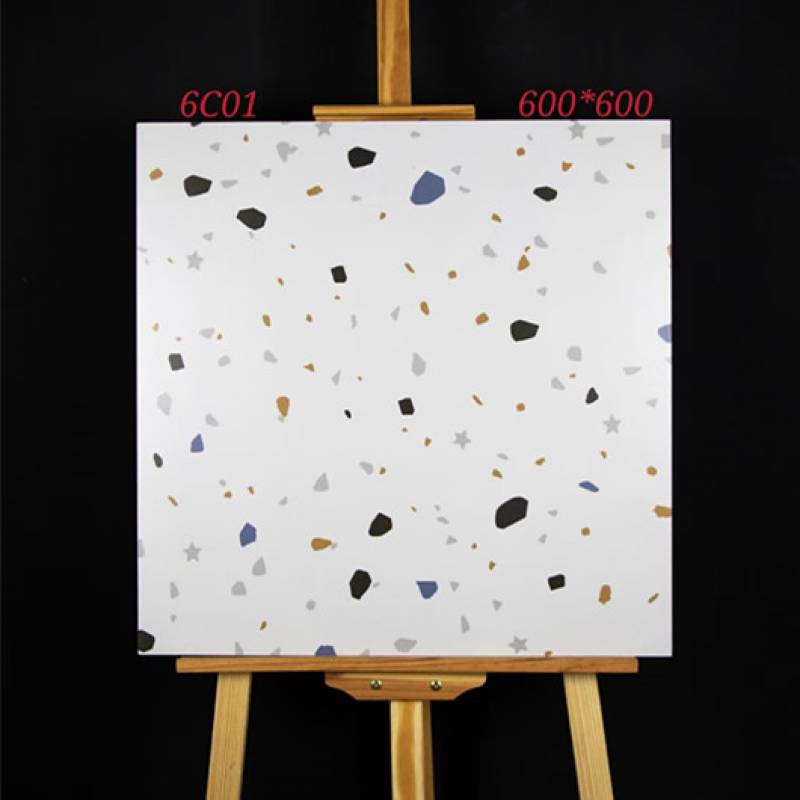 Gạch lát nền Terrazzo nhập khẩu 600*600mm mã 6C01