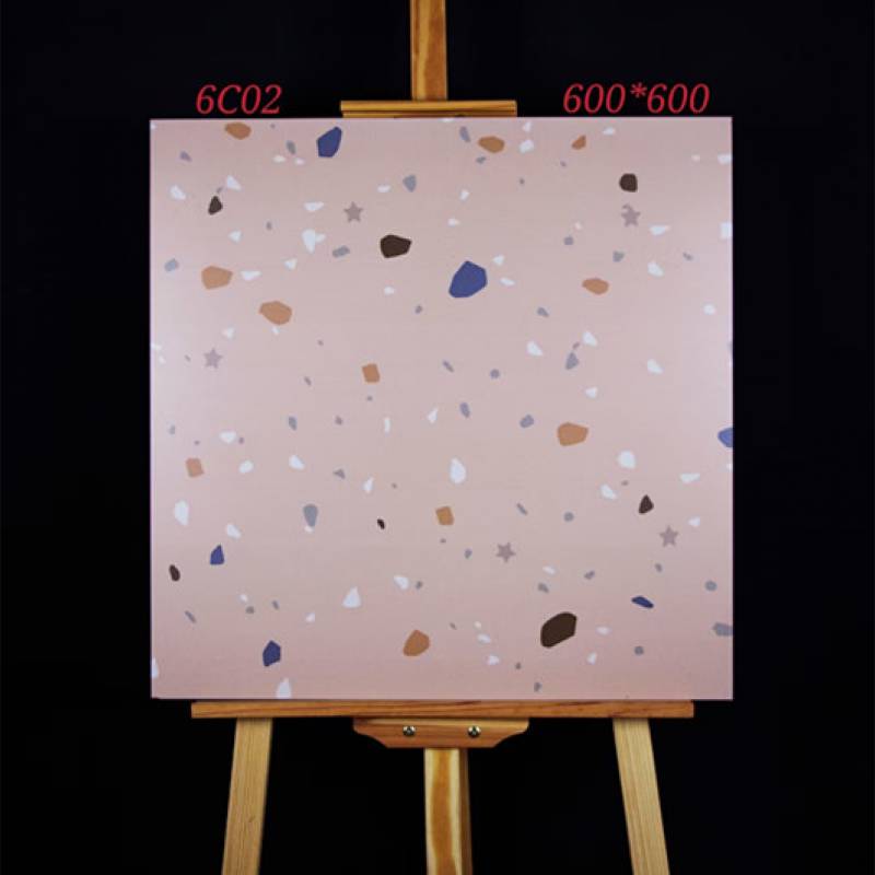 Gạch lát nền Terrazzo nhập khẩu 600*600mm mã 6C02