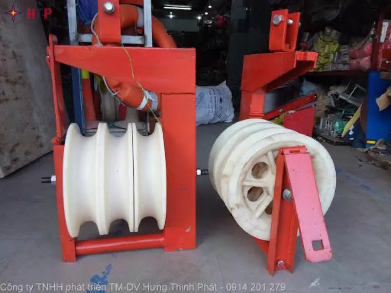 Puly Nhựa Kéo Dây Đường Kính 408x80mm (3 Rãnh) giá rẻ