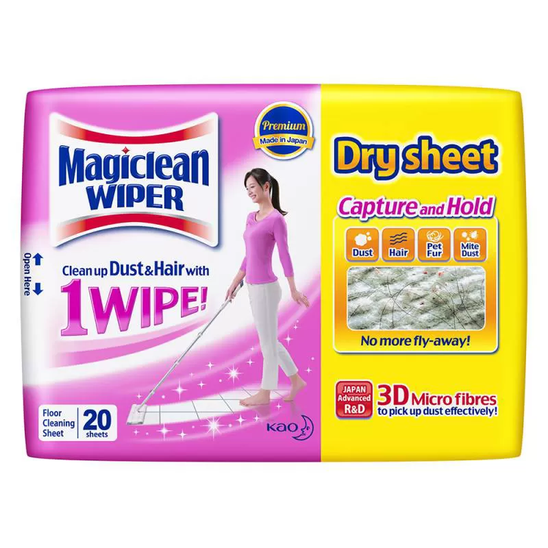 Giẻ lau sàn khô Magiclean MGCGLK 20 miếng