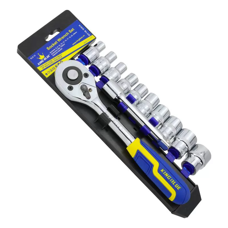 Bộ tuýp cần tự động 12 chi tiết King Blue KLG12 
