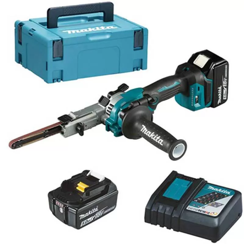 Máy chà nhám băng dùng pin Makita DBS180RTJ 18V