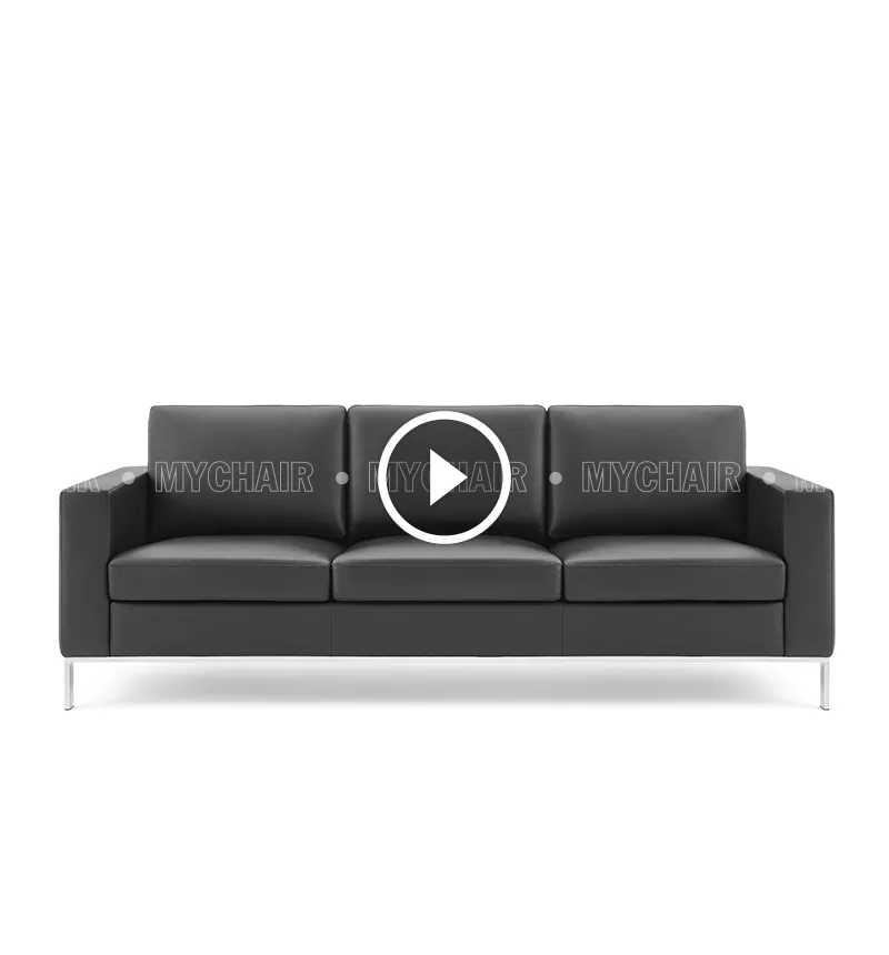 Sofa Da Cao Cấp Nhập Khẩu 3 Chỗ MyChair SF013A-3 ⋆ MyChair Nội Thất Văn Phòng Cao Cấp