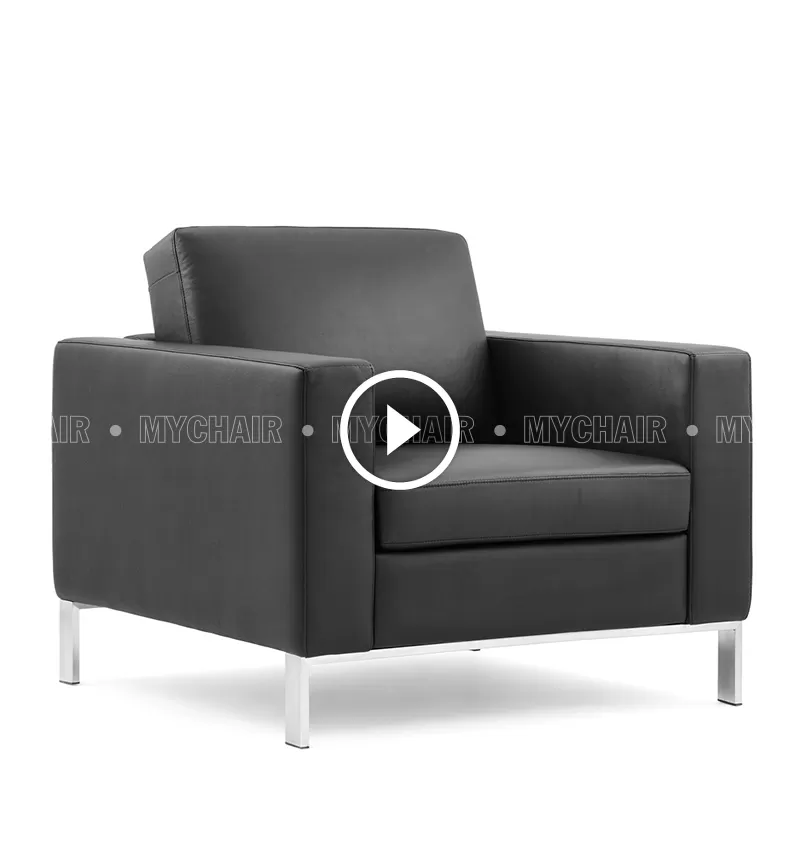 Sofa Da Cao Cấp Nhập Khẩu Đơn MyChair SF013A-1 ⋆ MyChair Nội Thất Văn Phòng Cao Cấp