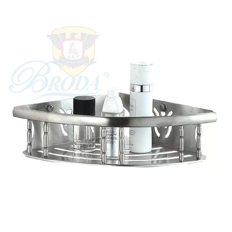 kệ góc 1 tầng inox 304 hàng nhập khẩu