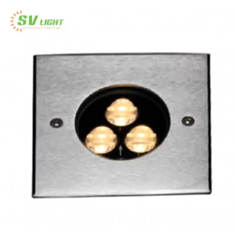 Đèn led âm sàn vuông 6W SVO-A6706V