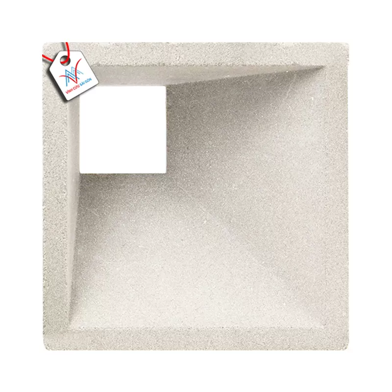 Bông gió VCBS-004 trắng (190x190x80 mm) - CÔNG TY TNHH MTV VĨNH CỬU SÀI GÒN