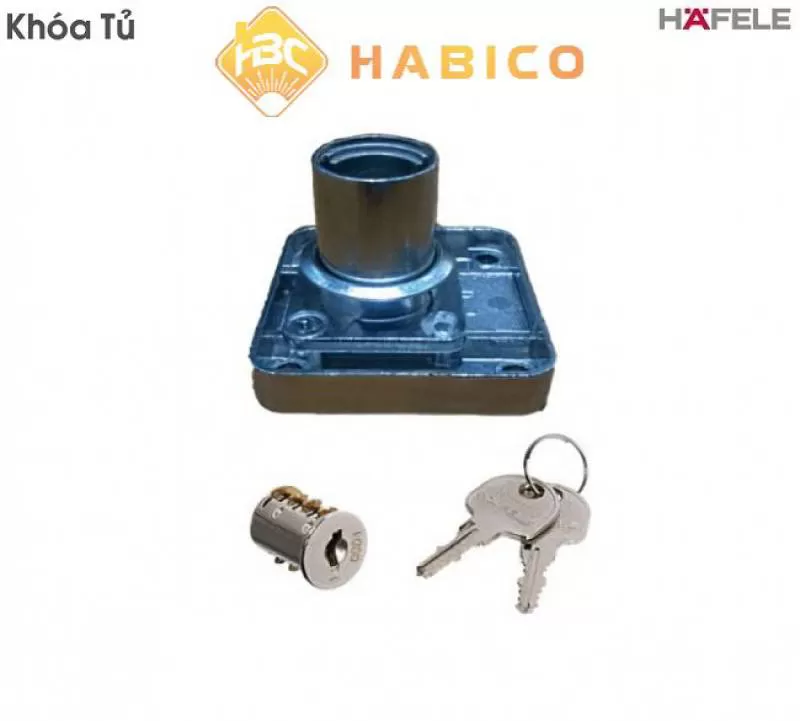 Vỏ Khóa Vuông Chốt Chết 26mm Hafele 232.26.651