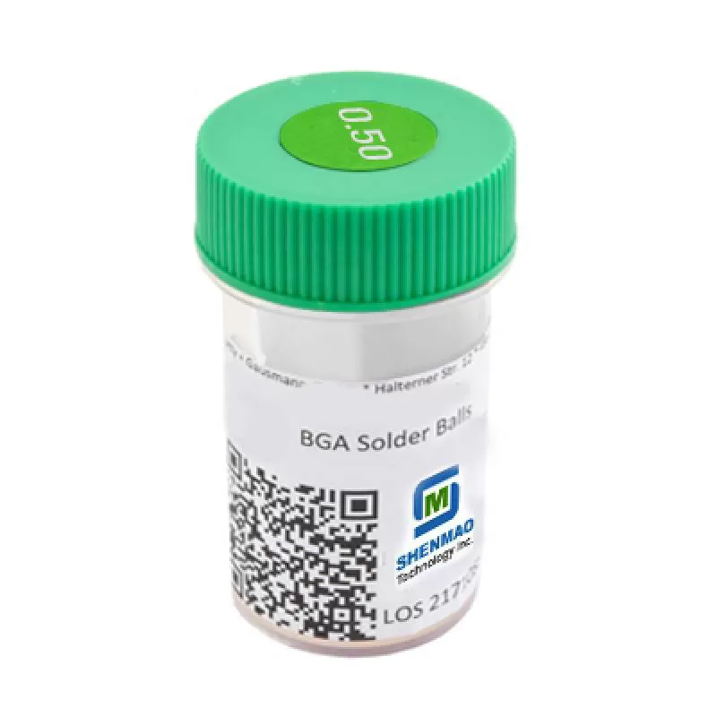 Bi hàn không chì Shenmao PF684-S-50 SAC305 Sn/Ag3.0/Cu0.5 BGA (0.50mm)