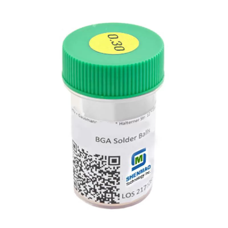 Bi hàn không chì Shenmao PF684-S-30 SAC305 Sn/Ag3.0/Cu0.5 BGA (0.30mm)