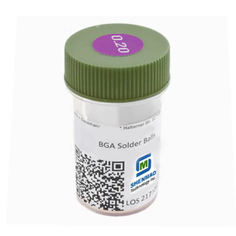 Bi hàn không chì Shenmao PF684-S-20 SAC305 Sn/Ag3.0/Cu0.5 BGA (0.20mm)