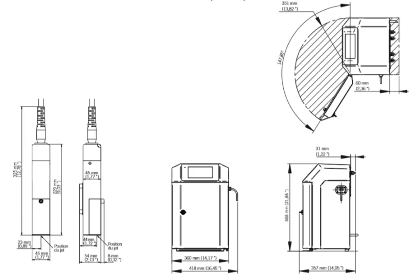 Small Character Inkjet 9232 E