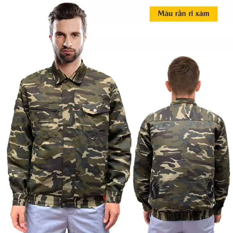 Áo rời – Áo điều hòa màu rằn ri 