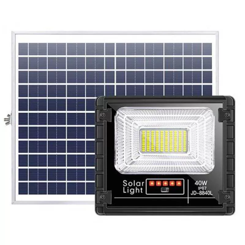 Đèn năng lượng mặt trời 40W Jindian JD-8840L