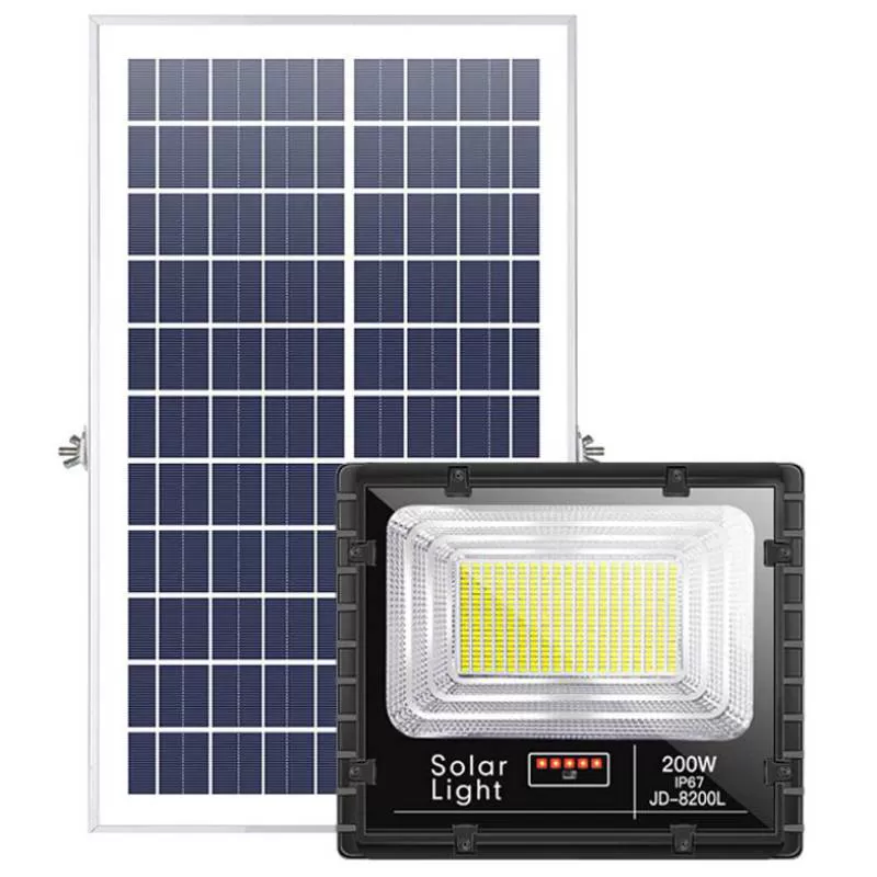 Đèn năng lượng mặt trời 200W Jindian JD-8200L