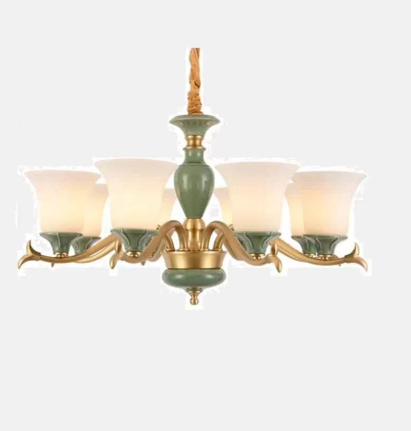 Đèn thả cao cấp bằng đồng thau đa kích thước DOF8207