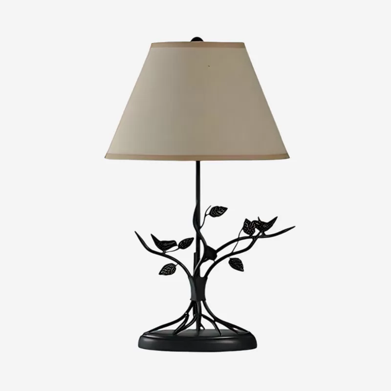 Đèn để bàn thân cây và lồng chim ấn tượng BZ9196