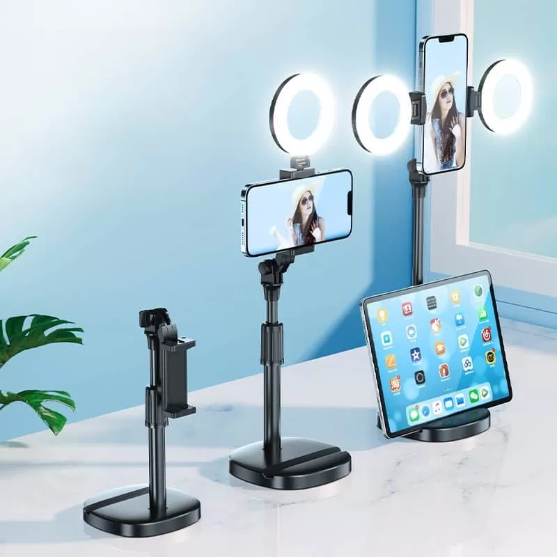 Đèn livestream mini có gương PSO8073