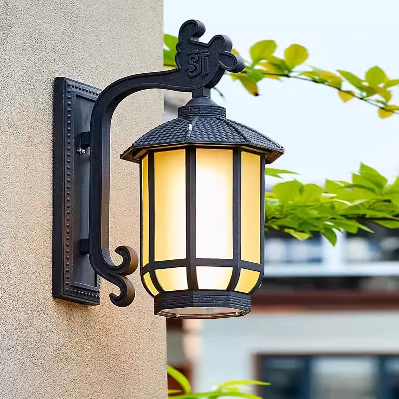 Đèn tường hợp kim điêu khắc hoa văn cổ điển TY6108