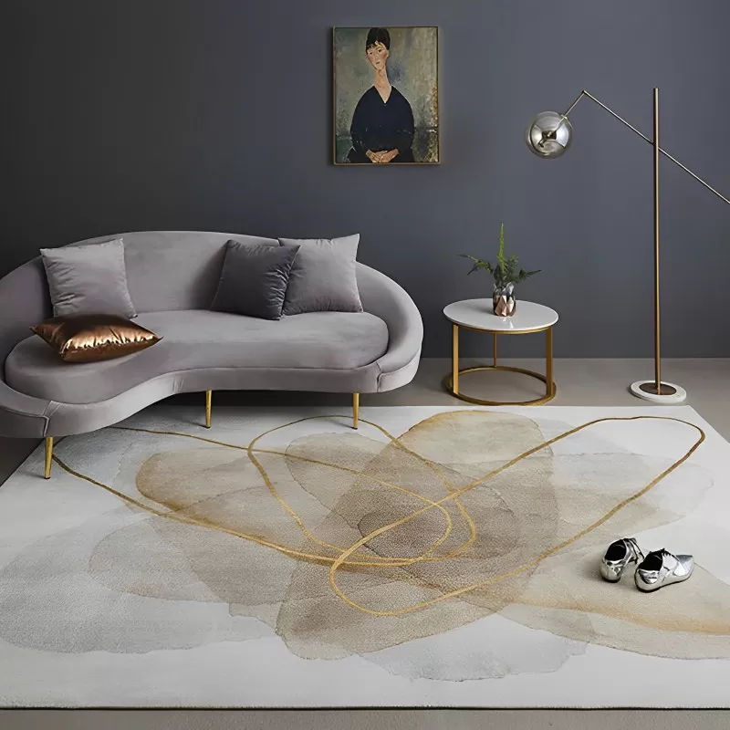 Thảm trải trang trí phòng khách Minimalist YN-CM36K