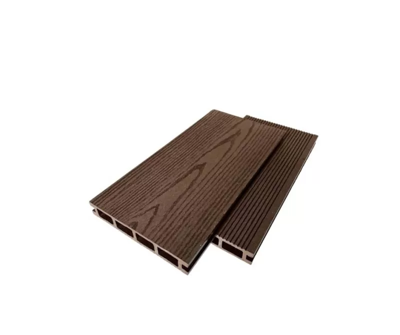 Sàn Gỗ Nhựa Ngoài Trời Swood 150×25 Cafe 2D 