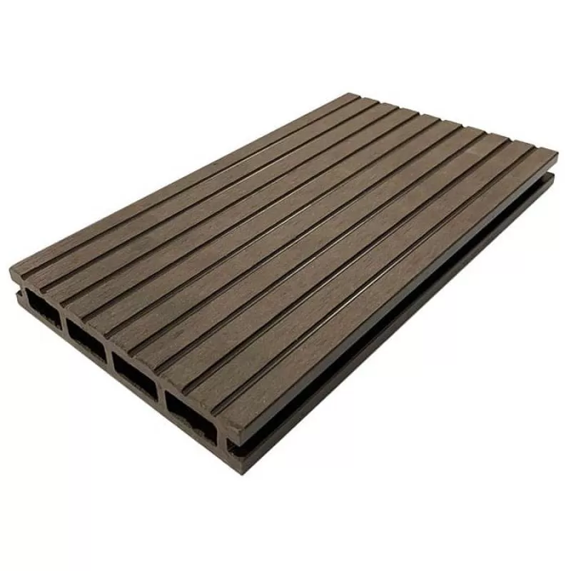 Sàn Gỗ Nhựa Ngoài Trời GTL5 145X21X3000 Coffee