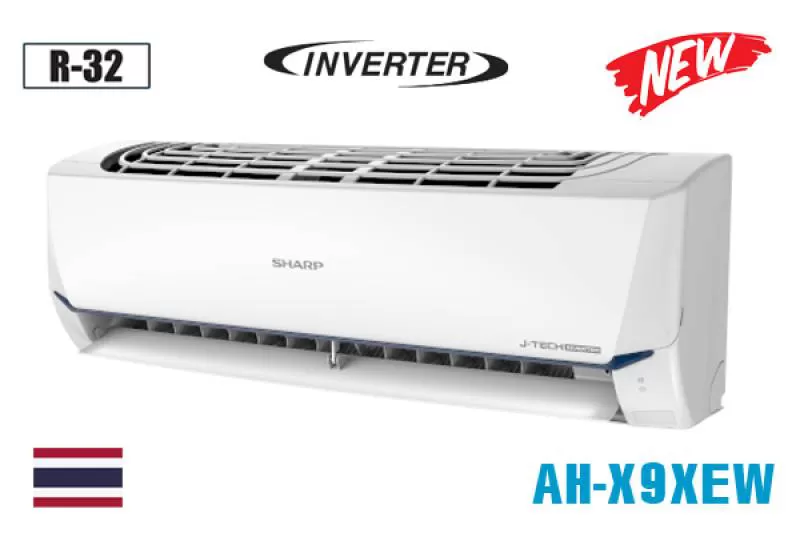 Sharp AH-X9XEW, Điều hòa Sharp 9000 BTU inverter 1 chiều