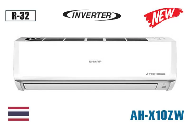 Điều hòa Sharp AH-X10ZEW inverter 9000 BTU 1 chiều 
