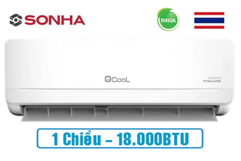 EcooL ECL-1E18ST, Điều hòa EcooL 18000BTU 1 chiều 