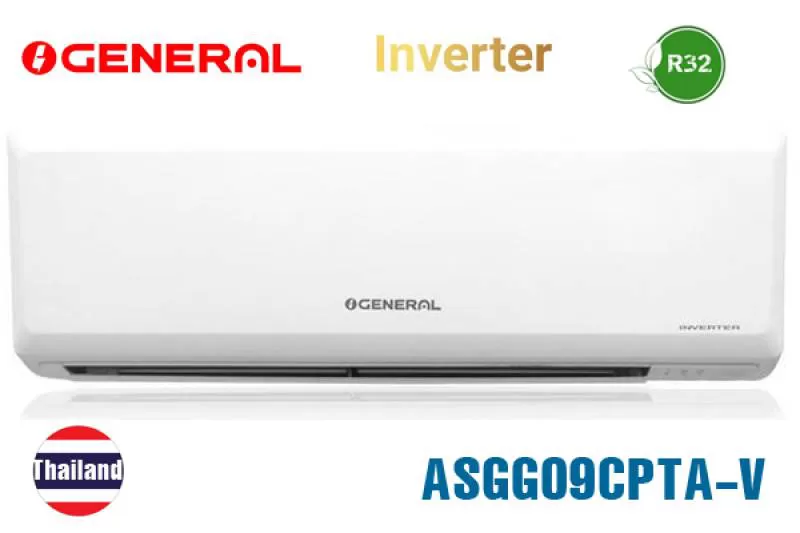 ASGG09CPTA-V, Điều hòa General 9000BTU 1 chiều inverter