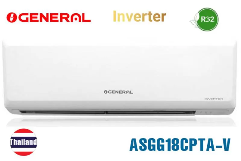 ASGG18CPTA-V, Điều hòa General 18000BTU 1 chiều inverter