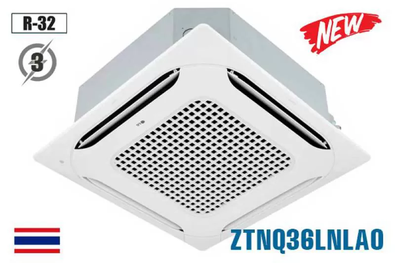 Điều hòa âm trần LG 36000BTU ZTNQ36LNLA0 inverter 3 Pha gas R32