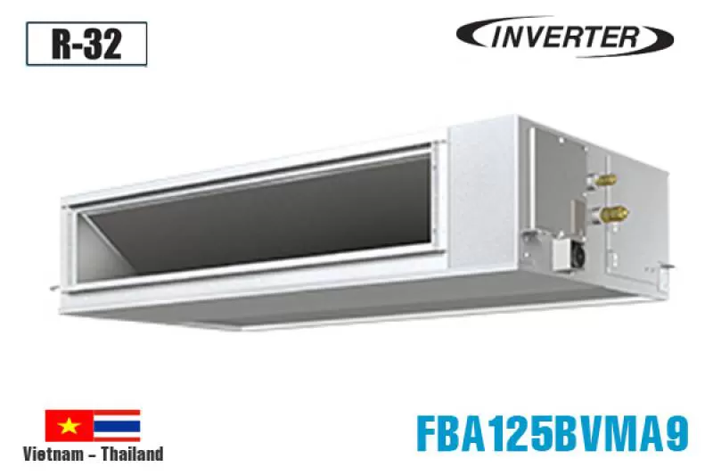 FBA125BVMA9/RZF125CVM, Điều hòa nối ống gió Daikin 42000BTU inverter 1 chiều