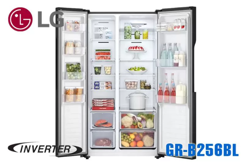 Tủ lạnh LG Inverter 519 lít GR-B256BL