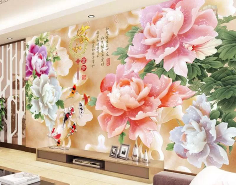 Gạch 3D phong thủy