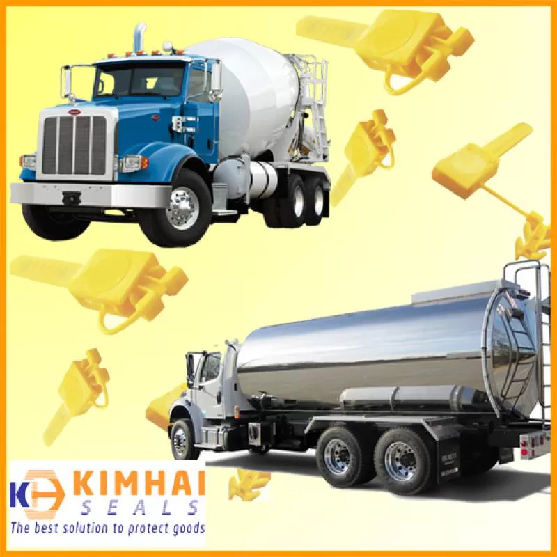 Niêm phong xe bồn xăng dầu, xe bê tông