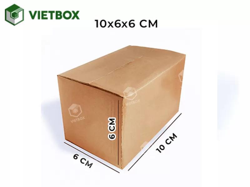 Hộp Carton 10x6x6