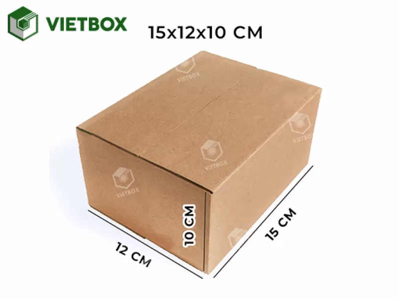 Hộp Carton 15x12x10