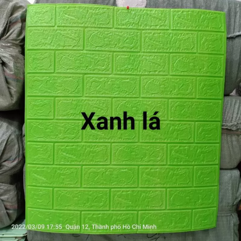 XỐP DT GẠCH XANH LÁ