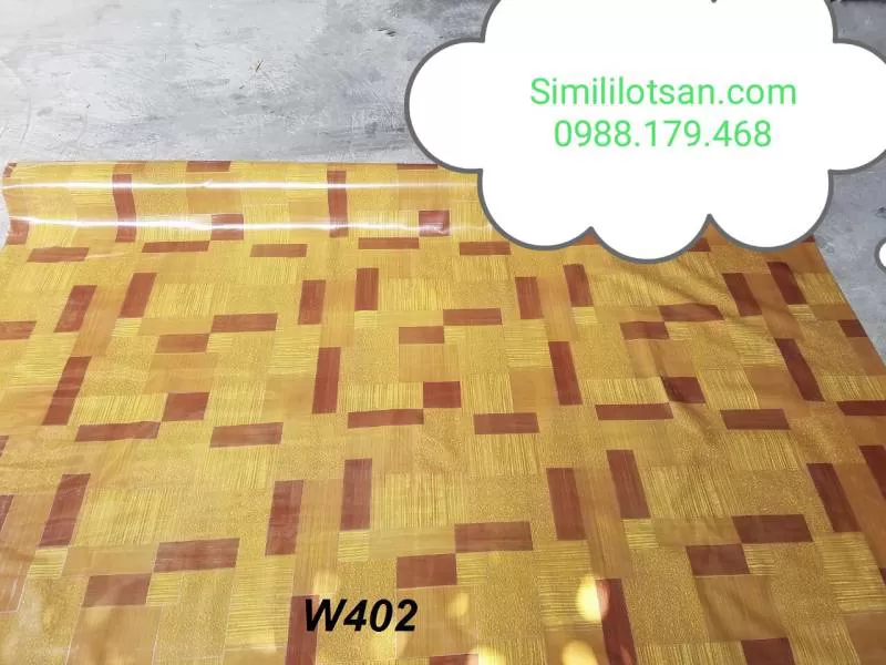 Simili Lót Sàn Dày 0.35mm W402