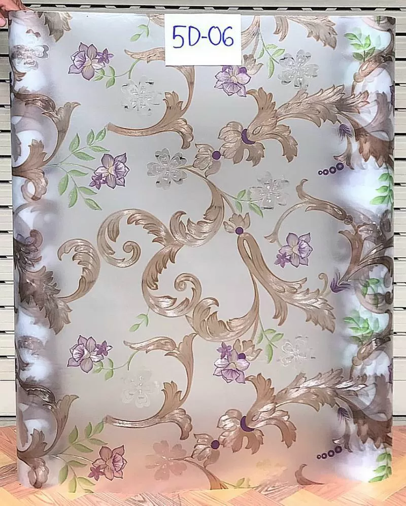 Decal Dán Kính Hoa Văn 5D-06