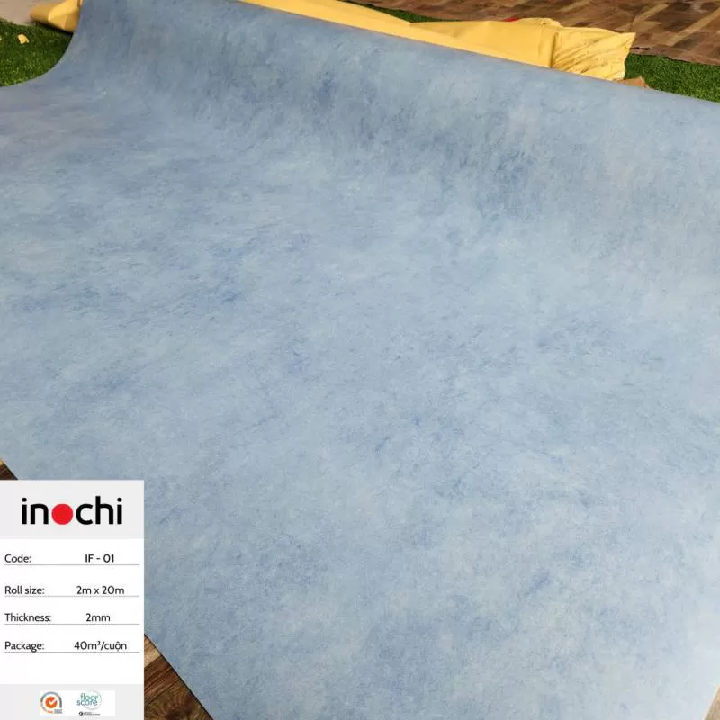 Sàn vinyl cuộn INOCHI 2mm IF-01