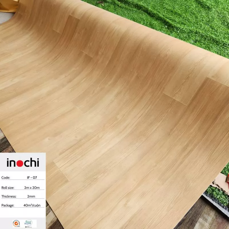 Sàn vinyl cuộn INOCHI 2mm IF-07