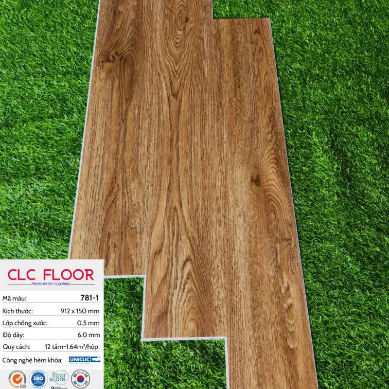 Sàn nhựa hèm khóa 6mm CL-781-1