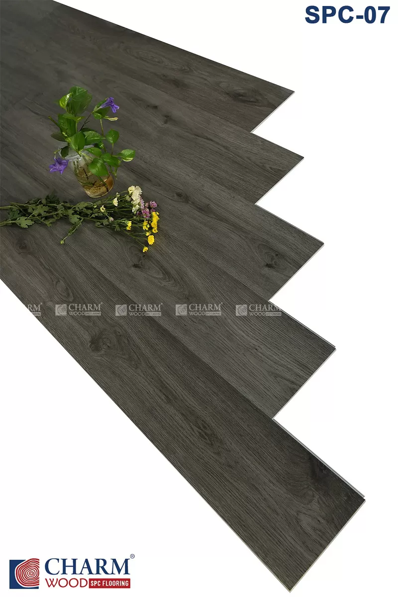 Sàn Nhựa Charm Wood 6mm - SPC07 - Sàn gỗ 247 Phân Phối Sàn Nhựa