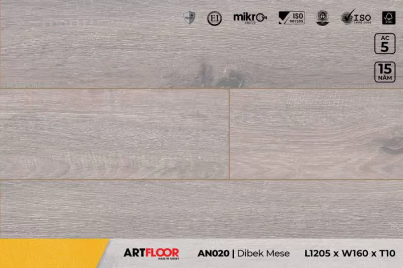 Sàn gỗ ArtFloor – 10mm – AC5