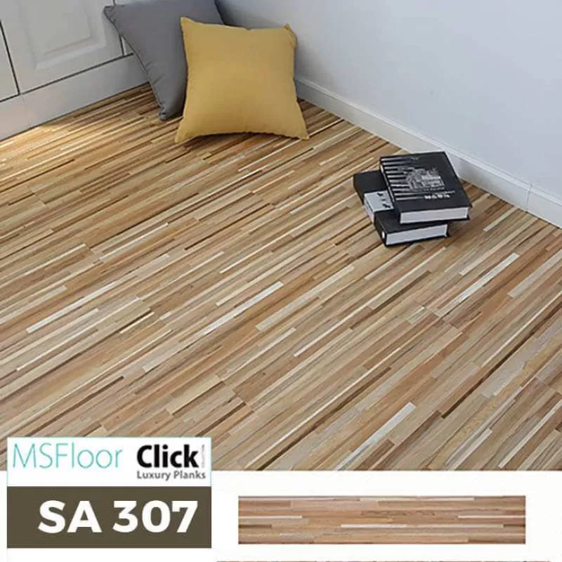 Sàn Nhựa Giả Gỗ Dán Keo MSfloor SA307