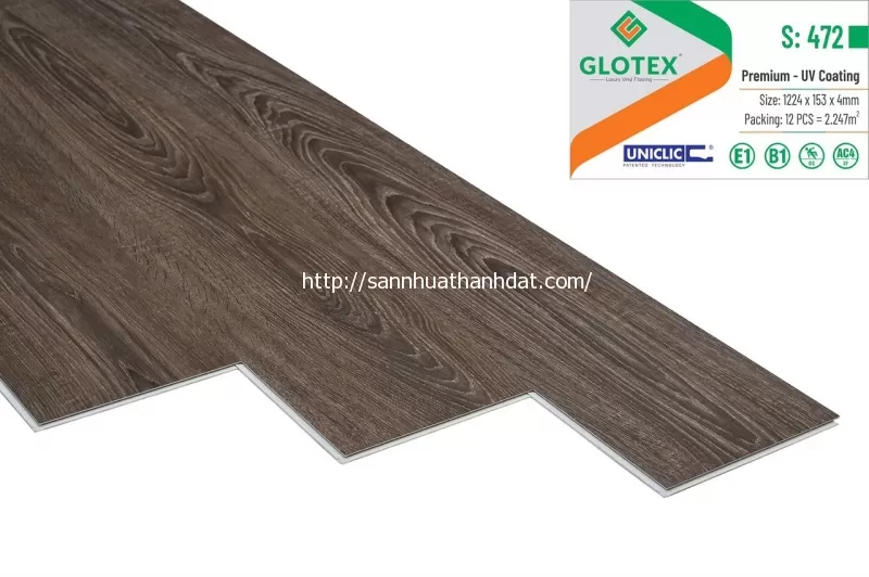 Sàn Nhựa Hèm Khóa -S 472