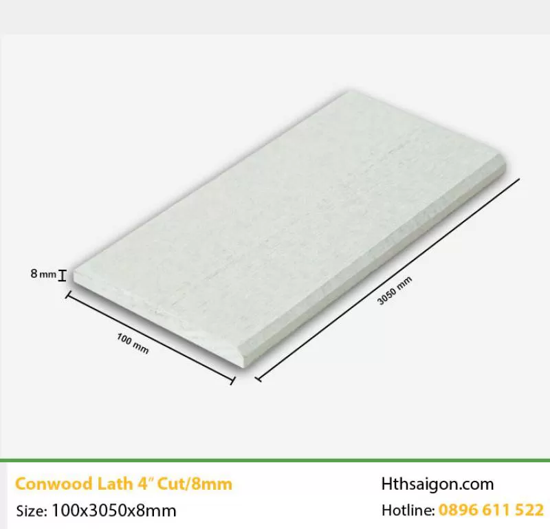 Conwood Lath 4”cut/8mm – Xớ gỗ